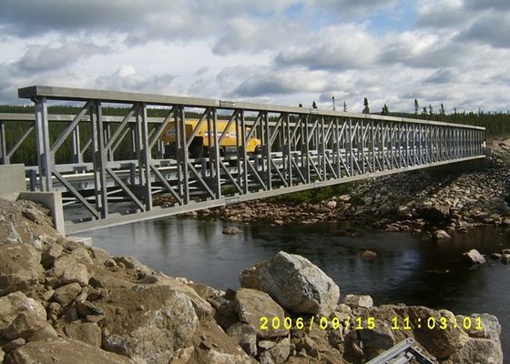 36-81m Panel Modular Steel Bridge Delta Bridge