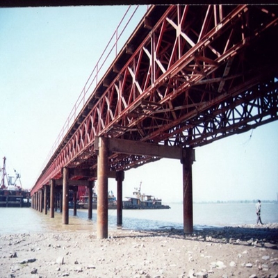Steel Structure Temporary Modular Bridge Short Construction Period