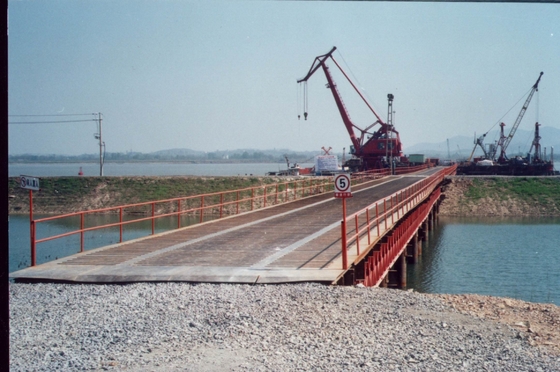 Pannello militare del carico Hl-93 Bailey Bridge Steel Deck Compact di Deaign