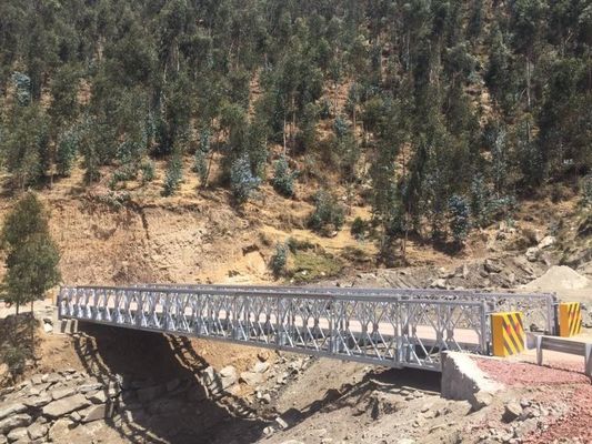 Ponte Metallico Modulare in Acciaio Carico HL-93 Standard AASHTO