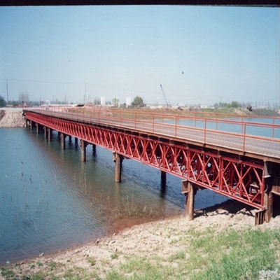 Altezza d'acciaio galvanizzata del pannello di Bailey Bridge With 1448mm